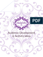 Audience Development & Activity Ideas: Appendix C
