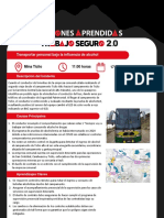 Lecciones Aprendidas - Ticlio 17.08.2021 - Transportar personal bajo influencia de alcohol (ES)-HPRI