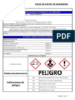 Datos Seguridad - Mortero Moctezuma