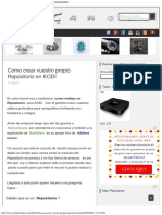 Como Crear Vuestro Propio Repositorio en KODI - PLUGINSXBMC