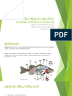 1 PENDAHULUAN Embriologi Hewan Akuatik (Dasar)