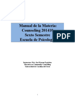 Manual de La Materia de Counseling 2014