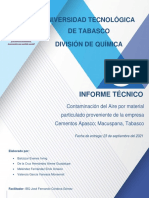 CASO - Contaminación Del Aire Por Material Particulado Proveniente de La Empresa Cementos Apasco