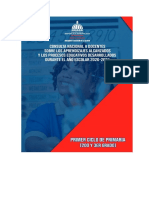 Consulta Nacional Del Primer Ciclo de Primaria 2021 Versión Final