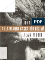 Anlatmanin Baska Bir Bicimi-John Berger-Jean Mohr