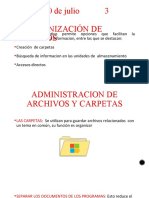 Organizacion de Archivo