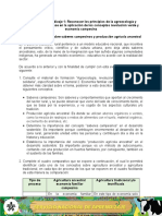 Evidencia Cuadro Comparativo Identificar Conceptos Saberes Campesinos Produccion Agricola Ancestral