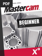 SAMPLE MastercamX9 Beginner TrainingTutorial