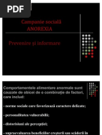 Download Prezentare Power PointCampanie social ANOREXIA Prevenire i Informare by Andreea Tau SN52695281 doc pdf