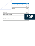 Safety Rate Calculation Sheet