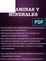 Vitaminas y Minerales