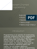 Cmponent Oriented Programming