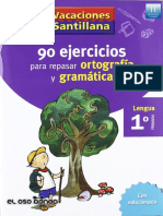 90 Ejercicios para Repasar Ortografía y Gramática.pdf · versión 1