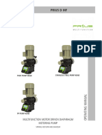 Prius D MF Pump Operating Manual