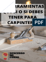 13 Herramientas Que Si o Si Un Carpintero Debe Tener