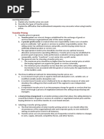 WK 6 Aa Lesson 6 Transfer Pricing Lec Notes