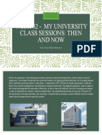 Week 02 - My University Class Sessions
