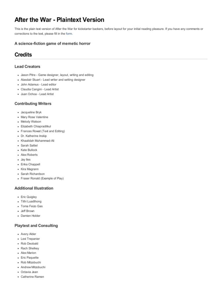 After+the+War+ +pre Layout+Preview | PDF | Psychological Trauma | Hatred