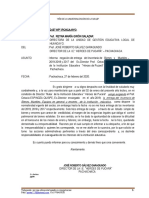Institución Educativa “HEROES DE PUCARÁ” informa negación de entrega de inventario 2017-2019