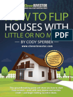 How To Flip Houses With Little or No Money Down