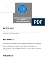 Unidade 5 - Hipersensibilidade, Tolerância e Autoimunidade