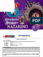 Experiencia de Aprend.-Ed - Religiosa - ,2°