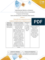 Anexo 3 - Cuadro de Registro para La Observación