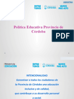 Politica Educativa 2016 2019