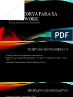 Mga Teorya para Sa Framework