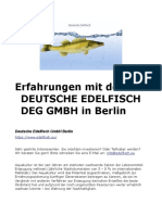 Deutsche Edelfisch GmbH - Erfahrungen Zanderzucht