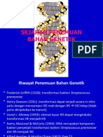 Sejarah Penemuan Bahan Genetik