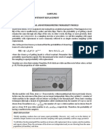 Sampling Lesson 10: Sampling Without Replacement: The Binomial and Hypergeometric Probability Models