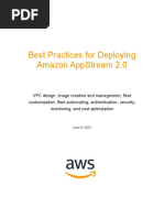 Best Practices For Deploying Amazon Appstream 2.0