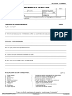 Examen Bimestral 2do Cir y Selec