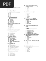 Placement Test.: You Have 35 Minutes To Answer To The Test