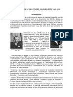 El Desarrollo de La Industria en Colombia Entre 1960