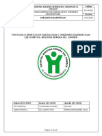 RX-PRO03 Protocolo Servicio de Radiología e Imágenes Diagnósticas