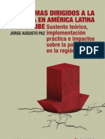 Progrmas Dirigidos a La Pobreza en America Latina