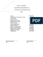 Estados Financieros Taller Contabilidad