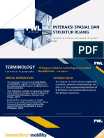 PWL INTERAKSI SPASIAL DAN STRUKTUR RUANG