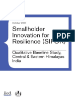 Smallholder Innovations For Resilience (SIFOR) Qualitative Survey