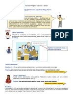 Act. 02 5 Año de Sec. Promovemos El Perdón en Diálogo Fraterno