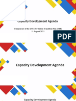 Capacity Development Agenda: Components of The LGU Devolution Transition Plan (DTP)