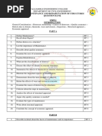 St5001 Maintenance and Rehablitation of Structures Question Bank Unit 1