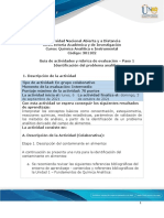 Formato-Guia de Actividades y Rúbrica de Evaluación Paso 1. Identificación Del Problema Analítco
