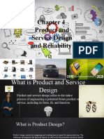 Product and Service Design and Reliability