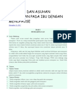 MAKALAH DAN ASUHAN KEBIDANAN PADA IBU DENGAN MENOPAUSE