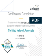 Cradlepoint Certified Network Associate