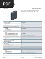 Data Sheet 6ES7134-6GD01-0BA1: General Information