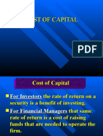 Cost of Capital Madhuri